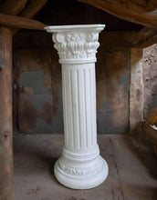 Load image into Gallery viewer, White Roman Plinth 0.9m – HIRE ONLY
