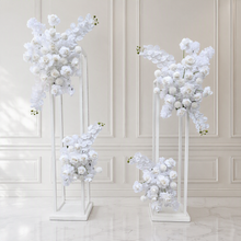 Load image into Gallery viewer, White hanging flowers LARGE - backdrop / arbour - HIRE ONLY
