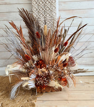 Load image into Gallery viewer, Rustic everlasting flowers in chest - HIRE ONLY
