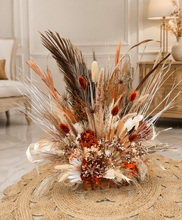 Load image into Gallery viewer, Rustic everlasting flowers in chest - HIRE ONLY

