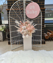 Load image into Gallery viewer, White bamboo backdrop - HIRE ONLY
