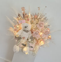 Load image into Gallery viewer, Oh Baby backdrop &amp; everlasting flowers package - HIRE ONLY
