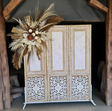 Load image into Gallery viewer, Deluxe Boho Backdrop &amp; Flowers package - Option 2 - HIRE ONLY
