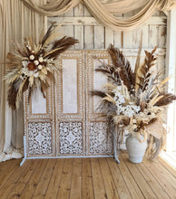 Load image into Gallery viewer, Deluxe Boho Backdrop &amp; Flowers package - Option 2 - HIRE ONLY
