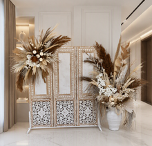 Load image into Gallery viewer, Deluxe Boho Backdrop &amp; Flowers package - Option 2 - HIRE ONLY
