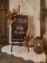 Load image into Gallery viewer, Wooden easel – 167m high - HIRE ONLY
