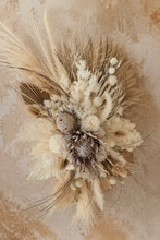 Load image into Gallery viewer, Boho King Protea Everlasting arbour / backdrop flowers Style 2 - HIRE ONLY
