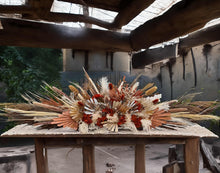Load image into Gallery viewer, Rustic preserved Bride &amp; Groom Table flowers - HIRE ONLY
