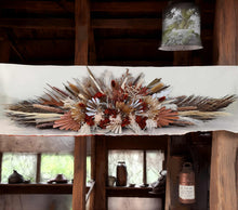 Load image into Gallery viewer, Rustic preserved Bride &amp; Groom Table flowers - HIRE ONLY
