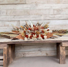 Load image into Gallery viewer, Rustic preserved Bride &amp; Groom Table flowers - HIRE ONLY
