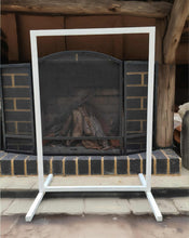 Load image into Gallery viewer, White Welcome Sign Stand ONLY - wedding events - HIRE ONLY
