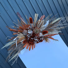 Load image into Gallery viewer, Rustic everlasting arbour / backdrop / easel hanging flowers MEDIUM - HIRE ONLY

