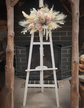 Load image into Gallery viewer, Boho Blush Banksia Everlasting arbour / backdrop or easel flowers - HIRE ONLY
