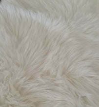 Load image into Gallery viewer, White fluffy rug – 2 available – additional decor - HIRE ONLY
