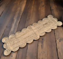 Load image into Gallery viewer, Boho Jute runner - HIRE ONLY
