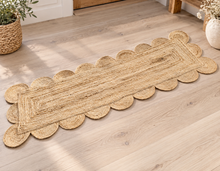 Load image into Gallery viewer, Boho Jute runner - HIRE ONLY
