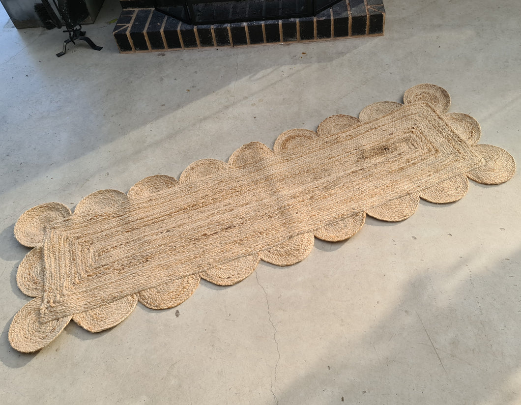 Boho Jute runner - HIRE ONLY