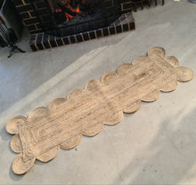 Load image into Gallery viewer, Boho Jute runner - HIRE ONLY
