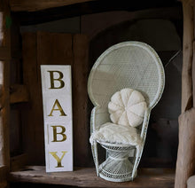 Load image into Gallery viewer, Baby Shower BABY Boxes - Gold / Gold &amp; White - HIRE ONLY
