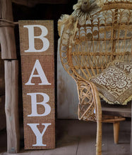Load image into Gallery viewer, Baby Shower BABY Boxes – Boho or Rustic - HIRE ONLY
