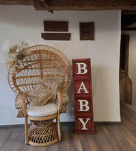 Load image into Gallery viewer, Baby Shower BABY Boxes – Boho or Rustic - HIRE ONLY
