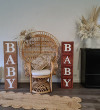 Load image into Gallery viewer, Baby Shower BABY Boxes – Boho or Rustic - HIRE ONLY
