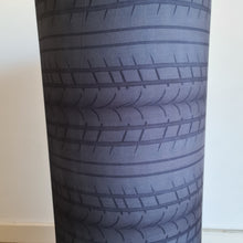 Load image into Gallery viewer, Alloy wheels and tyres cylinder cake stand / plinth - 90cm - HIRE ONLY
