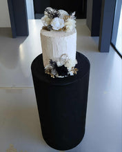 Load image into Gallery viewer, Black cylinder cake stand / plinth - 75cm - HIRE ONLY
