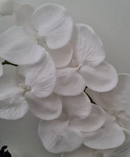 Load image into Gallery viewer, Black &amp; white floor / plinth flowers - HIRE ONLY
