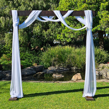 Load image into Gallery viewer, Rustic Wooden Arbour, arch - HIRE ONLY
