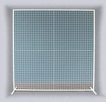 Load image into Gallery viewer, White mesh backdrop 2m x 2m - HIRE ONLY
