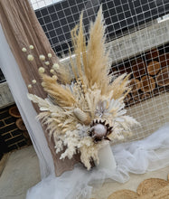 Load image into Gallery viewer, Boho flowers &amp; mesh backdrop / arch Package - HIRE ONLY
