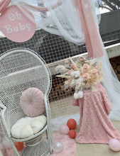 Load image into Gallery viewer, White mesh &amp; pink flowers - Baby Package - HIRE ONLY
