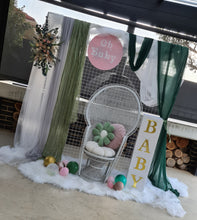 Load image into Gallery viewer, White mesh, green / pink – Baby Advanced Package  - HIRE ONLY
