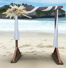 Load image into Gallery viewer, Wooden arch arbour (arbour only NO FLOWERS) - HIRE ONLY
