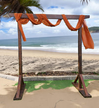 Load image into Gallery viewer, Wooden arch arbour (arbour only NO FLOWERS) - HIRE ONLY
