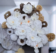 Load image into Gallery viewer, White &amp; Boho Backdrop flowers - HIRE ONLY
