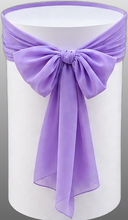 Load image into Gallery viewer, White cylinder plinth cake or flower stand - 90cm with bow - HIRE ONLY
