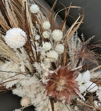 Load image into Gallery viewer, Boho Style Bride &amp; Groom Table flowers – 2.5m long
