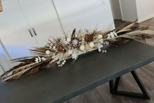 Load image into Gallery viewer, Boho Style Bride &amp; Groom Table flowers – 2.5m long
