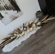 Load image into Gallery viewer, Boho Style Bride &amp; Groom Table flowers – 2.5m long
