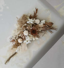 Load image into Gallery viewer, Boho Rustic welcome sign flowers &amp; easel - HIRE ONLY
