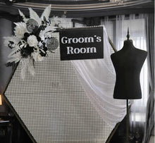 Load image into Gallery viewer, Grooms Preparation Room – Set up Option 1 - HIRE ONLY
