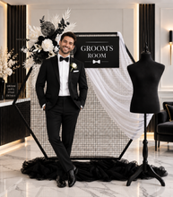 Load image into Gallery viewer, Grooms Preparation Room – Set up Option 1 - HIRE ONLY
