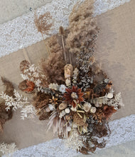 Load image into Gallery viewer, Australian native (boho rustic) dry hanging flowers for arch / backrop / arbour - MEDIUM - HIRE ONLY
