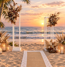 Load image into Gallery viewer, Australian native (boho rustic) flowers &amp; stands package - HIRE ONLY

