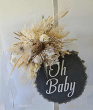 Load image into Gallery viewer, Boho neutral Baby Shower welcome sign &amp; lantern - HIRE ONLY
