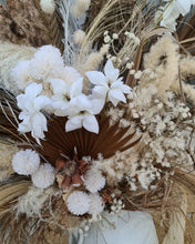 Load image into Gallery viewer, Boho Rustic flowers urn - LARGE - HIRE ONLY

