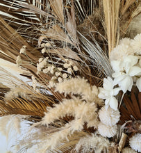 Load image into Gallery viewer, Boho Rustic flowers urn - LARGE - HIRE ONLY
