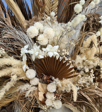 Load image into Gallery viewer, Boho Rustic flowers urn - LARGE - HIRE ONLY
